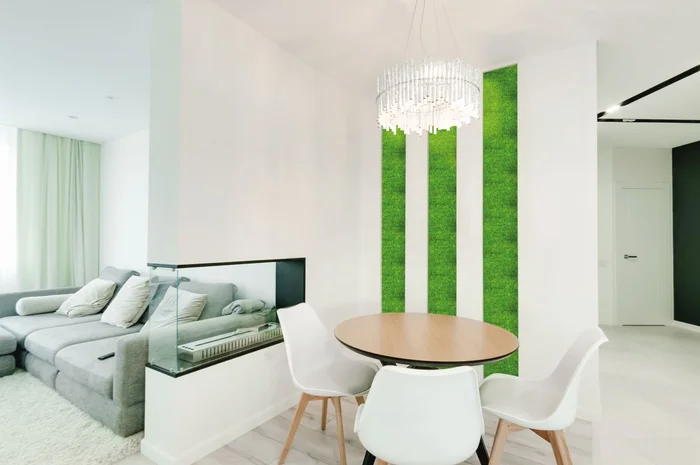 0,27 m² Wandpaneel Jangal Modular Wall 11102 Bright Green Moos 52 x 52 cm