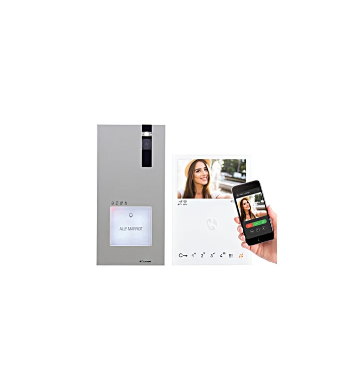 1-4 Familien Sprechanlagen IP-SET QUADRA/MINI HANDSFREE WIFI