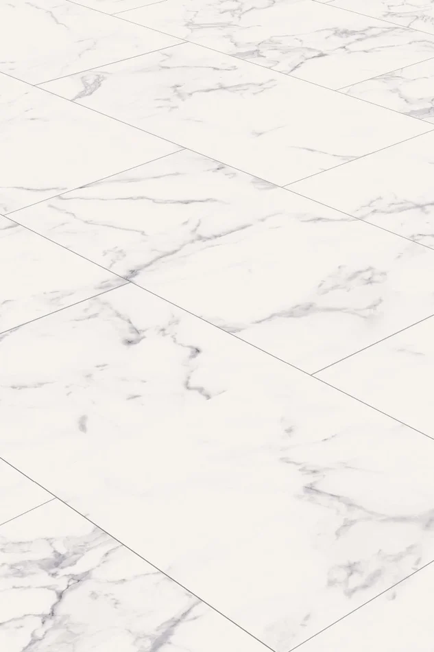 1,92 m² Click-Vinyl CHECK One 2143 Agora Marmor inkl. Trittschall Fliese Standard