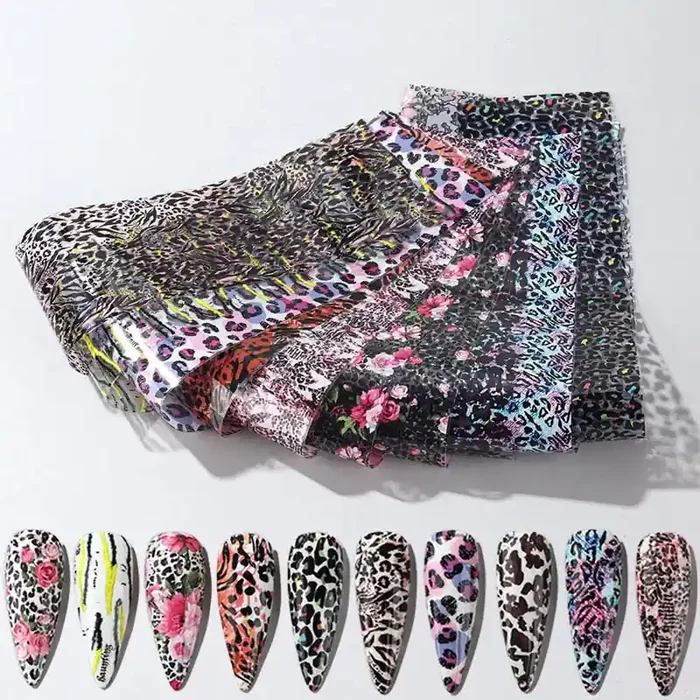 10 Transferfolien Animal