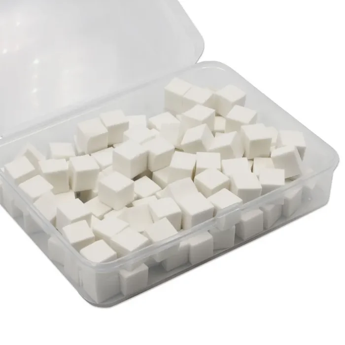 100 Ombre Schwämmchen weiß