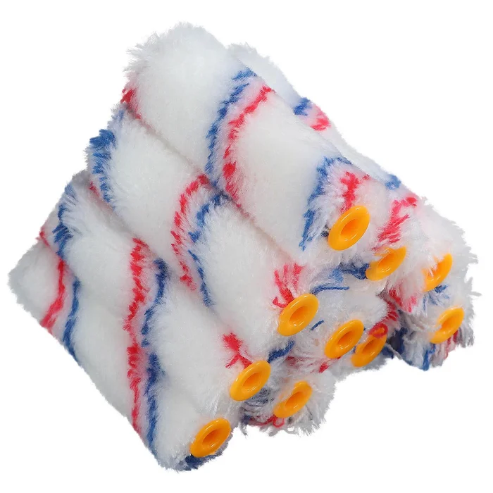 10er Pack Farbroller Farbwalzen 100mm