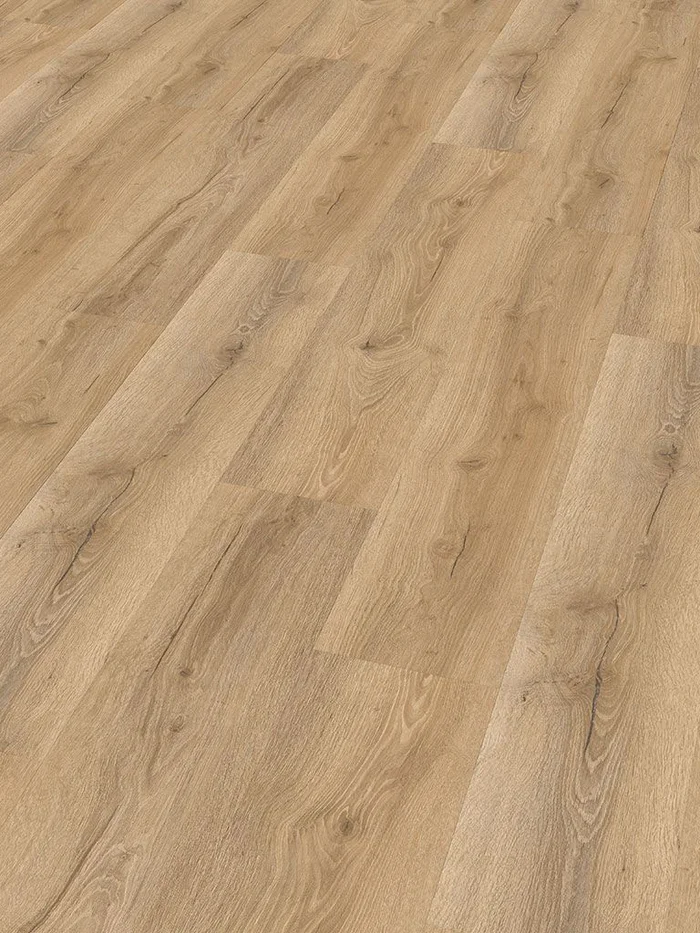 2,196 m² Click-Vinyl CHECK comfort 2506 Silves Eiche Breitdiele inkl. Trittschall (Kork)