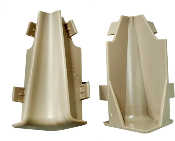 2 St. Equipped 1229 Innenecke Ahorn 58 mm