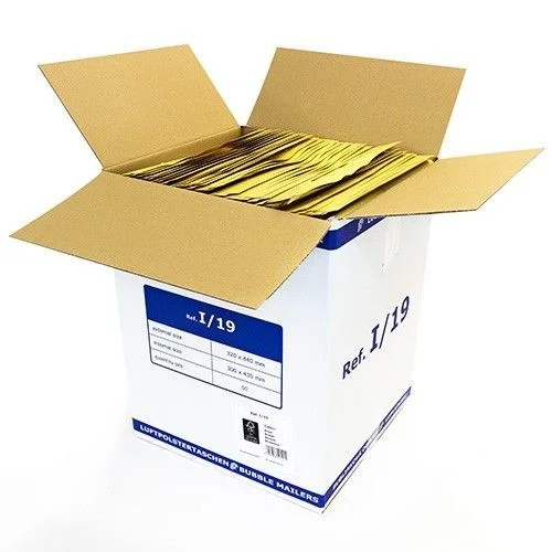 200 neue Luftpolster Versandtaschen Luftpolstertaschen I / 9 braun