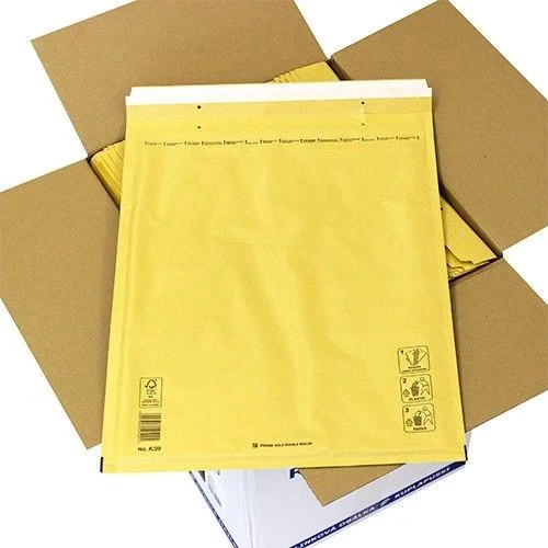 400 neue Luftpolster Versandtaschen Luftpolstertaschen K / 10 braun Tasche