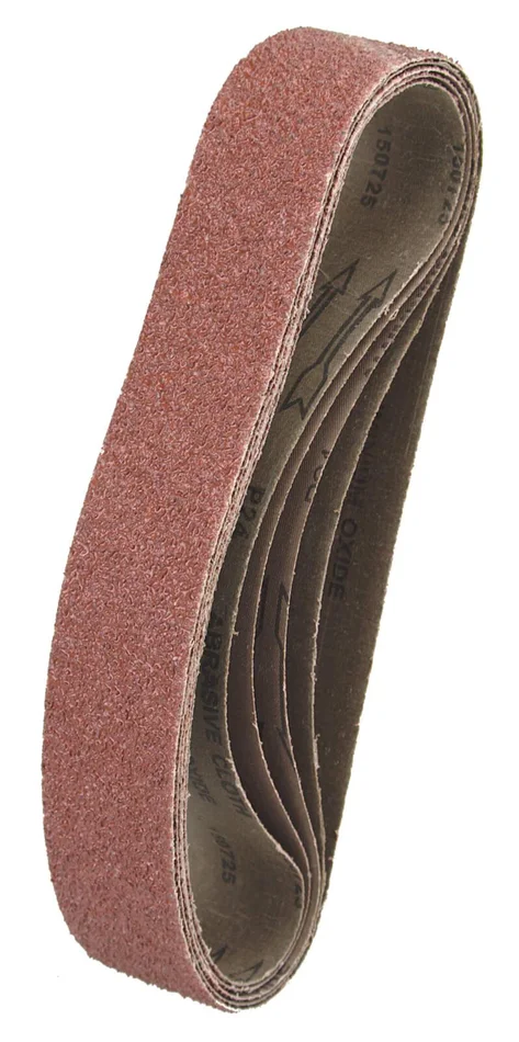 5 Schleifbänder 50×686 – Korn: 24