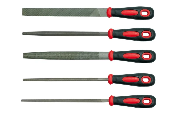 5 tlg. Feilensatz, 200 mm