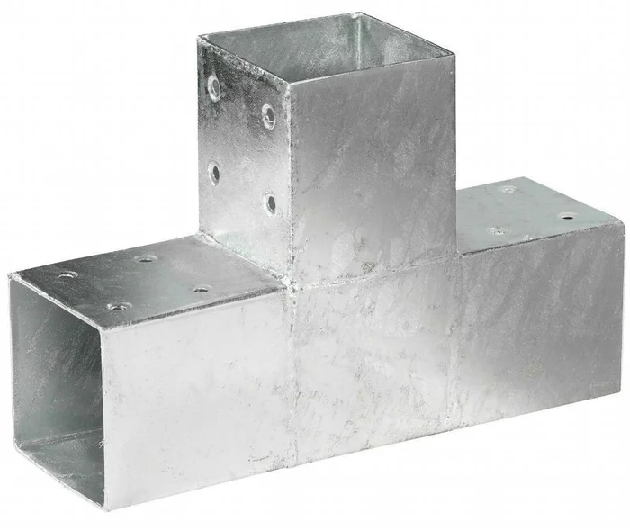 70 x 70 mm Pfostenverbinder Einfach Balkenschuh Holzverbinder Balken verzinkt
