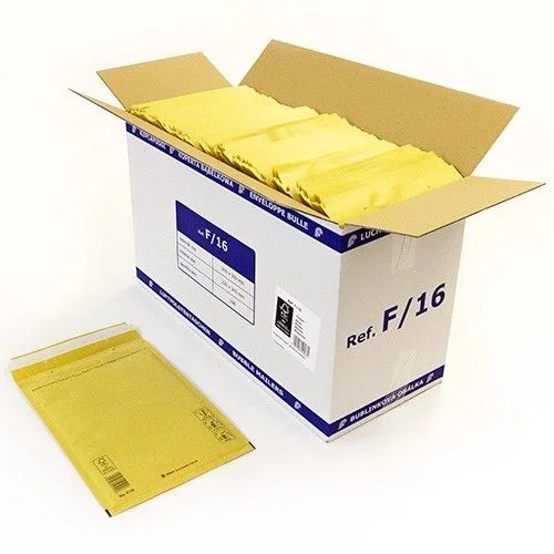 800 neue Luftpolster Versandtaschen Versand Luftpolstertaschen Gr. F / 6 braun