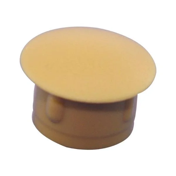 Abdeckkappe für Blindlöcher, Außen-ø 10, Schaf-ø 6, Kunststoff Buche natur (100 Stück)