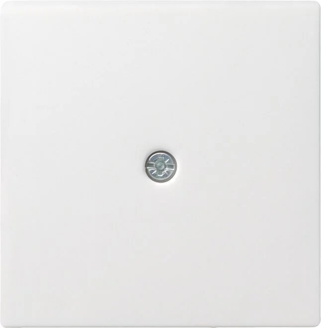 Abdeckung Schnurableitung System 55 reinweiß glänzend