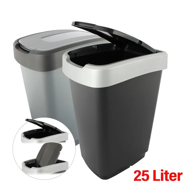 Abfalleimer AMRUM, PP, 46,5x25x33,5 cm, 25 L