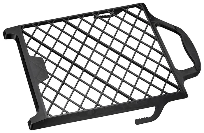 Abstreifgitter 21 x 25 cm, Kunststoff (schwarz)