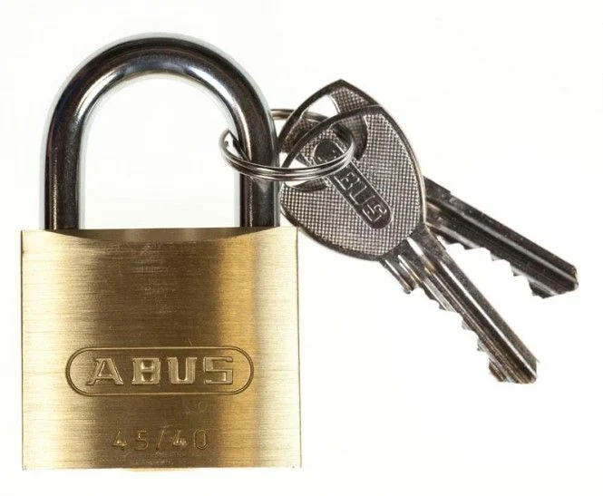 ABUS Hangschloss 45/40 mit 2 Schlüsseln