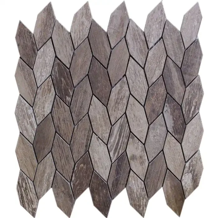 Abverkauf Restposten Mosaik Tahoe Nature 50 Brown – Restposten 70 Lagen Mosaik Nature 50 + 60 Stück Mosaikrandstreifen