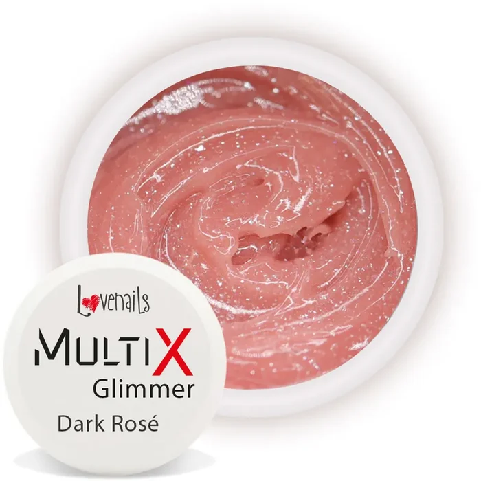 AcrylGel Glimmer – Dark Rosé