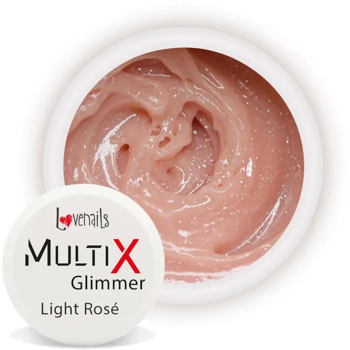 AcrylGel Glimmer – Light Rosé