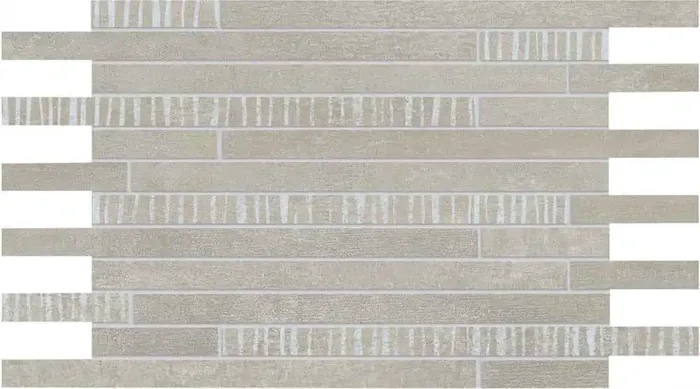 Agrob Buchtal Alcina Sola Kieselgrau Matt Strukturiert Mosaikfliese 24,3×43,8 Art.-Nr. 203441