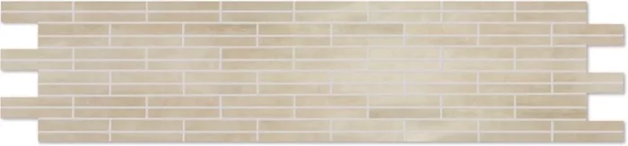 Agrob Buchtal Avorio Weiss Mosaikfliese 20×80 Art.-Nr. 3080-B747