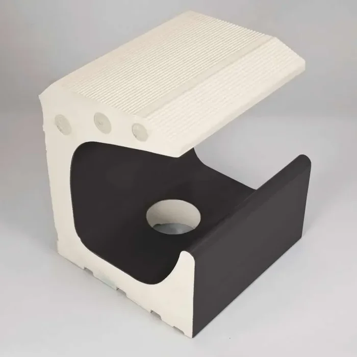 Agrob Buchtal Bamberg Neutral 1 glasiert Formteil 24×25 Art.-Nr. 5716-86161