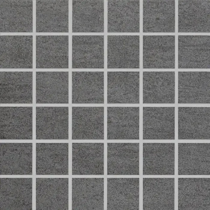 Agrob Buchtal Geo 2.0 Anthrazit Mosaikfliese 5×5 R10/A Art.-Nr. 430006