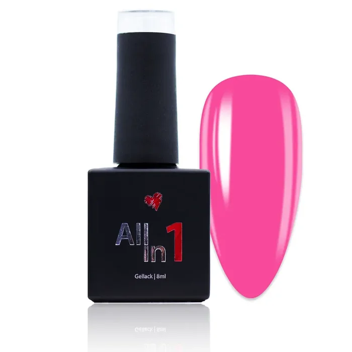 All in 1 Gellack – 111 Peony Pink 8ml
