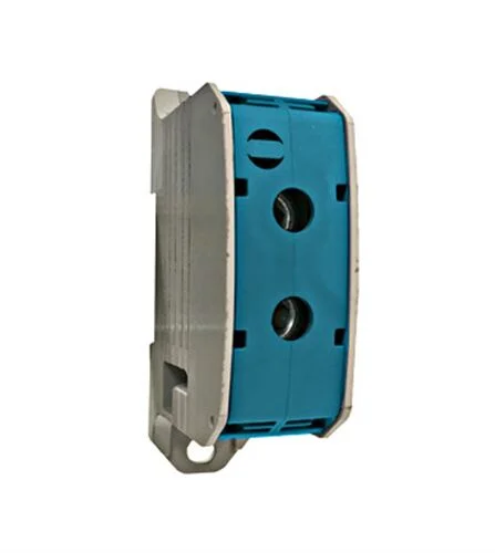 Aluminium / Kupfer Klemme, 1-polig, 300mm² blau