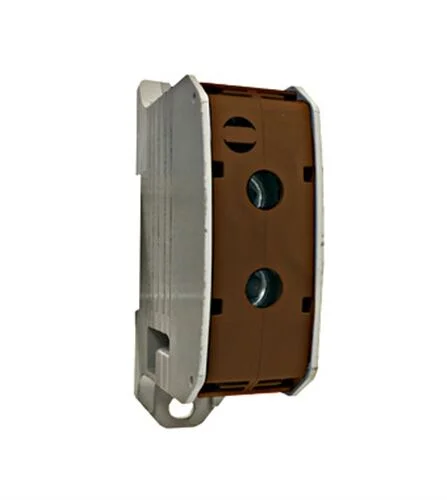 Aluminium / Kupfer Klemme, 1-polig, 300mm² braun