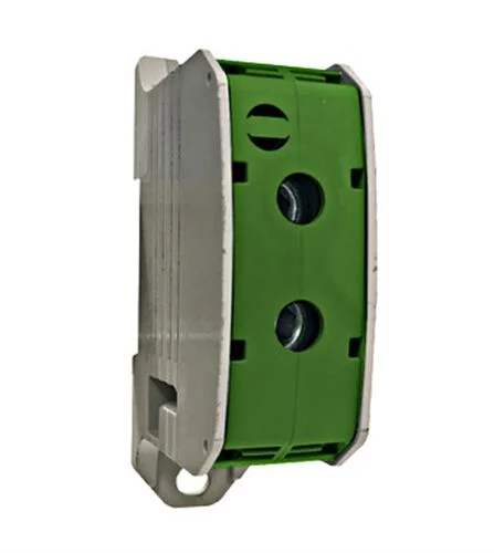 Aluminium / Kupfer Klemme, 1-polig, 50mm² grün