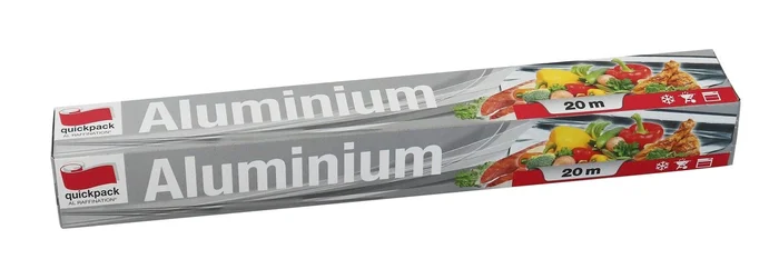 Aluminiumfolie, 30 cm x 20 m (silber)