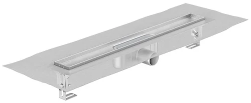 Alva Aqua Aura Duschrinne 985x92mm aus Edelstahl, inkl. Abdichtflies,ohne Rost