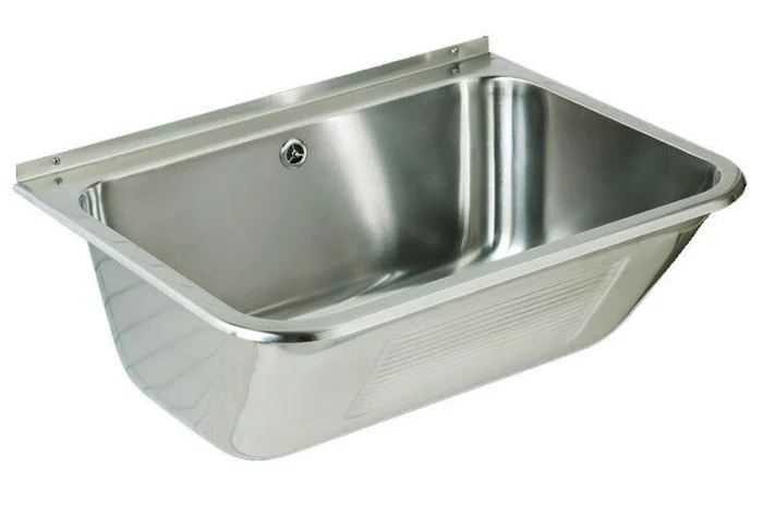 Alva Varia Waschtrog 65,5 x 53 Edelstahl Matt
