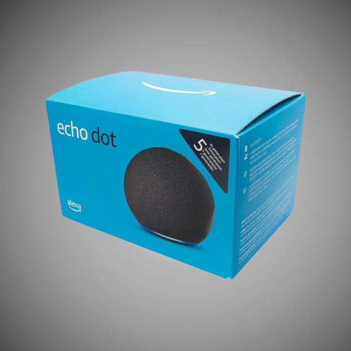 Amazon Echo Dot (5. Generation 2022) – Smart Lautsprecher mit Alexa (Anthrazit)