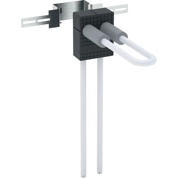 Anschlussbox Typ L mit MeplaTherm Systemrohr d16