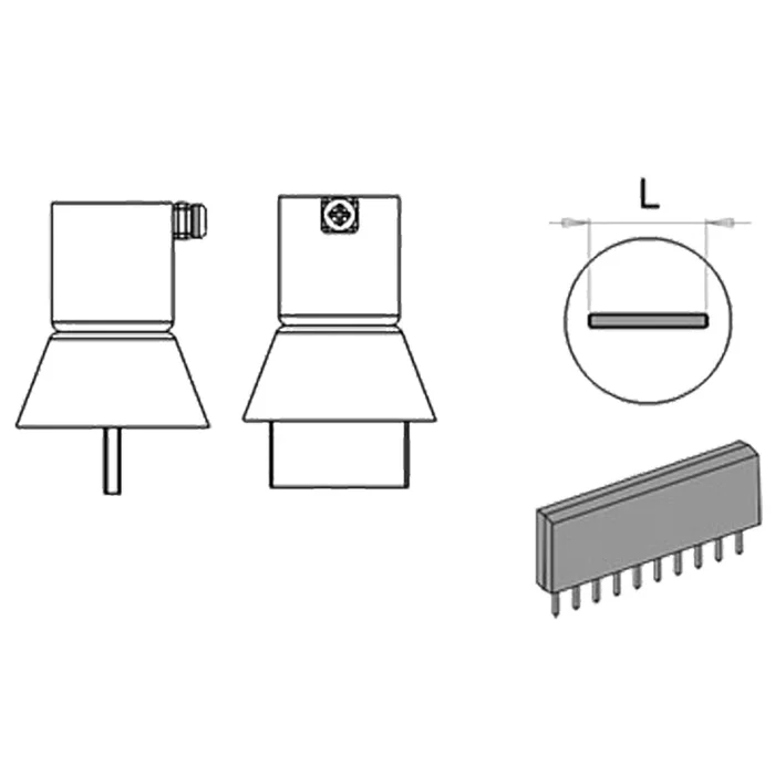 AOYUE 1191 Heißluftdüse SIP 25L 26 mm Heißluftlötstation Lötstation Ersatz Düse