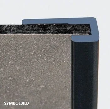 Artweger Artwall 3.0 Abschlussprofil 2550mm, Metall hochglanz