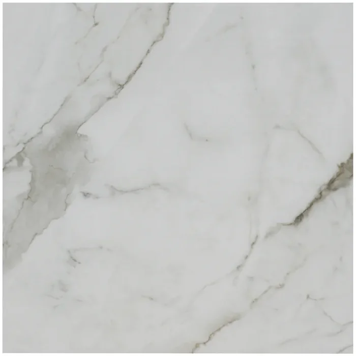 Arya White Feinsteinzeug glasiert, glänzend rektifiziert 58x58x1