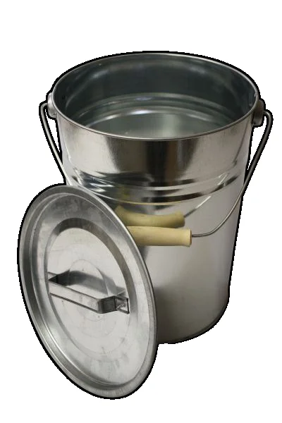 Ascheeimer 14 L, mit Deckel