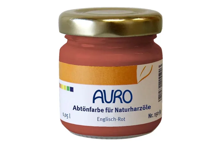 Auro Abtönfarbe für Naturharzöle Nr. 150 – Englisch-Rot