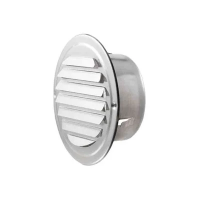 Außenwandgitter Edelstahl Klimatfabriken Ø100