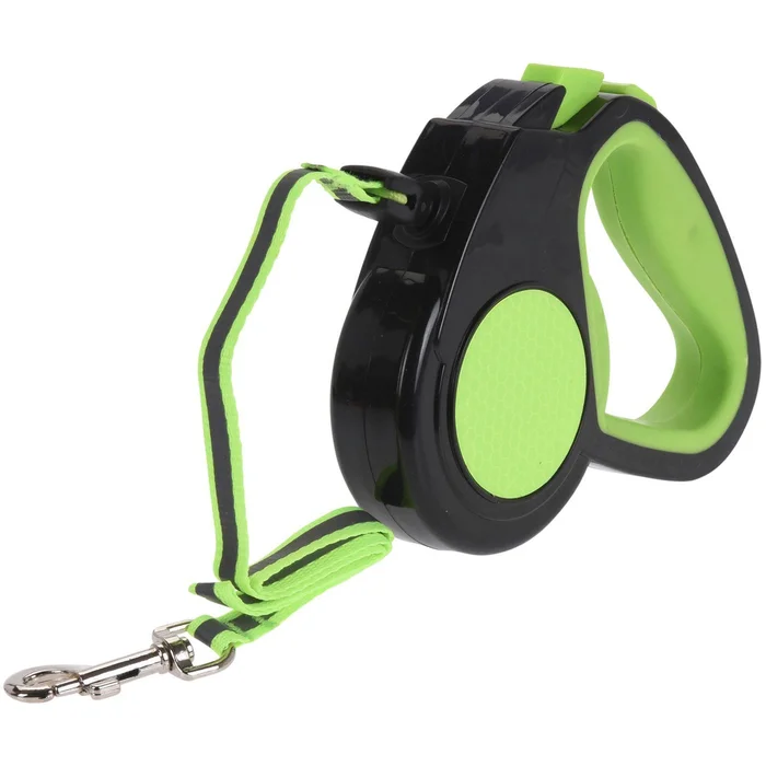 Ausziehleine für Hunde, 3 m, grün