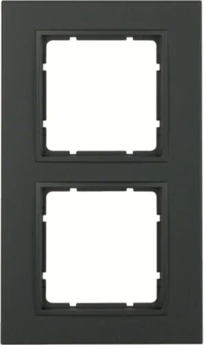 B.7 Rahmen 2fach anthrazit matt