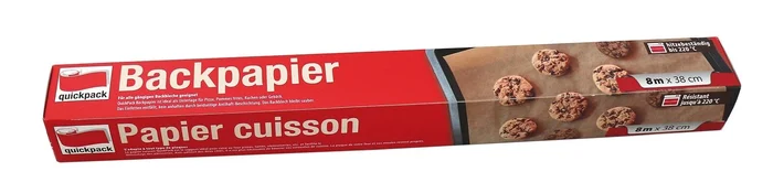 Backpapier, 8 m x 38 cm (naturbraun)