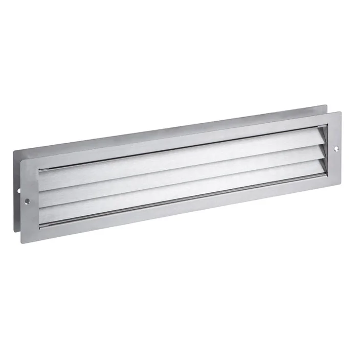 Badezellenlüftung Edelstahl oder Alu