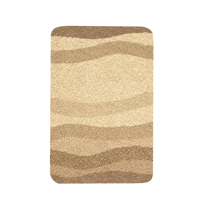 Badezimmerteppich Miami Natural Beige 60×90 cm Kleine Wolke
