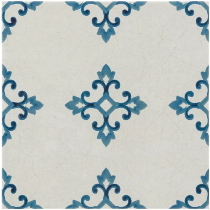 Bärwolf Delft Single Pattern 1 Matt Fliese 18,5×18,5 CM R9 Art.-Nr. KE-18001