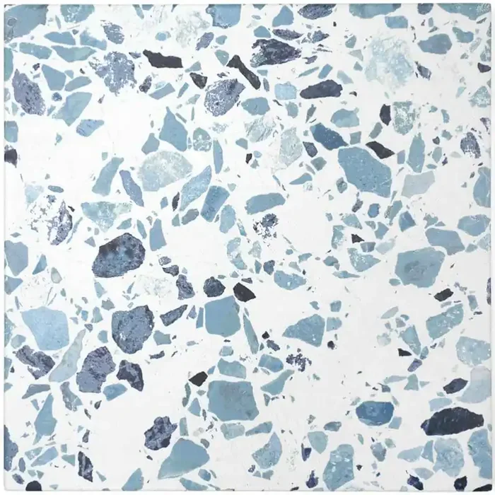 Bärwolf Flakes Blue Matt Fliese 18,5×18,5 CM R9 Art.-Nr. KE-17071