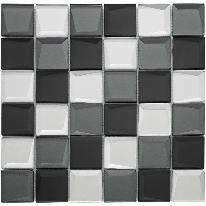 Bärwolf Galaxy black mix 29,8×29,8 cm Glass GL-18004