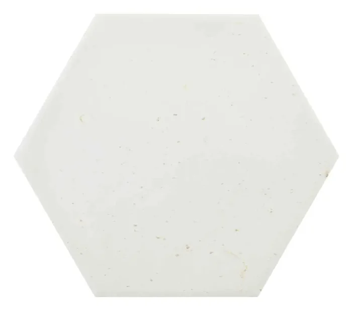 Bärwolf Loft Hexagon Matt Latte White Matt Matt Fliese 17,3×15 CM R10 Art.-Nr. KE-22102